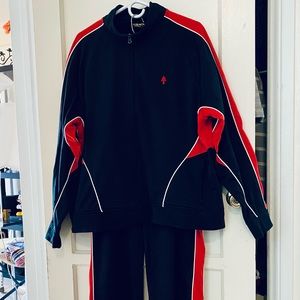 Vintage Gold’s Gym Track Jacket, Men’s XXL